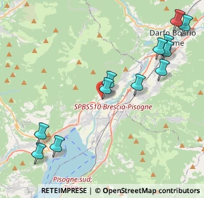 Mappa Via Nave, 24062 Costa Volpino BG, Italia (4.77167)