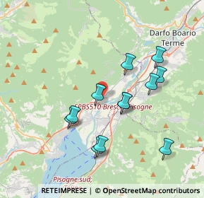 Mappa Via Nave, 24062 Costa Volpino BG, Italia (3.4575)
