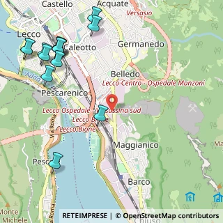Mappa Viale Valsugana, 23900 Lecco LC, Italia (1.48286)