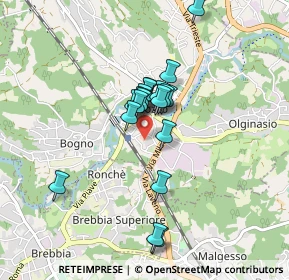 Mappa Via G. Puccini, 21023 Besozzo VA, Italia (0.628)