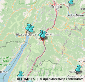 Mappa SP 90 Loc. Formigher, 38065 Mori TN, Italia (25.7325)