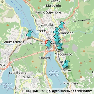 Mappa Bennet, 23855 Pescate LC, Italia (1.37091)