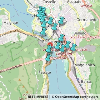 Mappa Bennet, 23855 Pescate LC, Italia (0.8755)