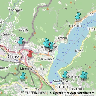 Mappa Via Vittorio Veneto, 22012 Cernobbio CO, Italia (2.23909)