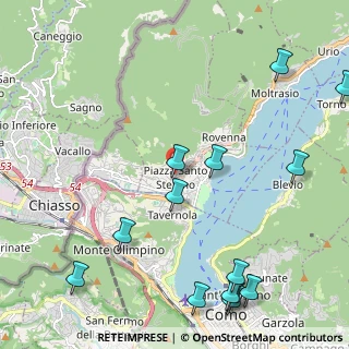 Mappa Via Vittorio Veneto, 22012 Cernobbio CO, Italia (2.86571)