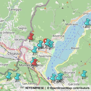 Mappa Via Vittorio Veneto, 22012 Cernobbio CO, Italia (2.60067)