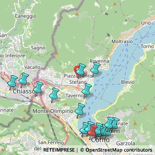Mappa Via Vittorio Veneto, 22012 Cernobbio CO, Italia (2.79706)