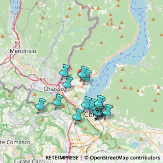 Mappa Via Vittorio Veneto, 22012 Cernobbio CO, Italia (3.4)