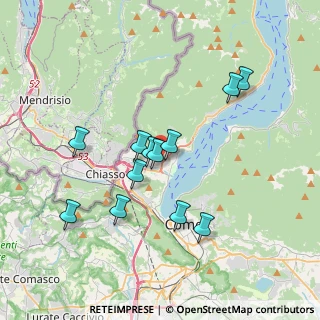 Mappa Via Vittorio Veneto, 22012 Cernobbio CO, Italia (3.29)