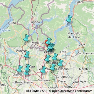 Mappa Via Vittorio Veneto, 22012 Cernobbio CO, Italia (14.9275)