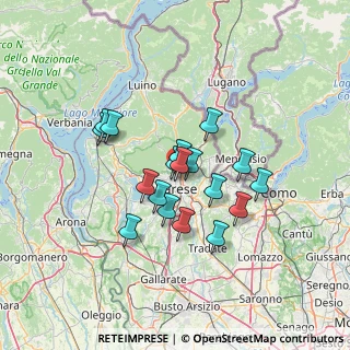 Mappa Via Molini Trotti, 21056 Varese VA, Italia (10.55056)