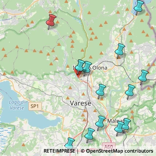 Mappa Via Molini Trotti, 21056 Varese VA, Italia (5.34071)
