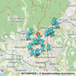 Mappa Via Molini Trotti, 21056 Varese VA, Italia (1.54)