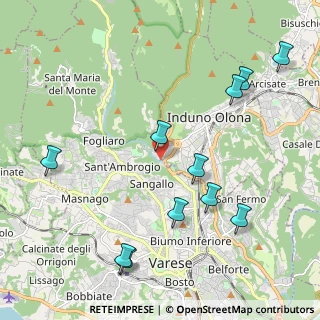 Mappa Via Molini Trotti, 21056 Varese VA, Italia (2.39909)