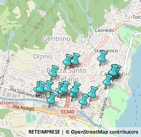 Mappa Piazza Santo Stefano, 22012 Cernobbio CO, Italia (0.4625)