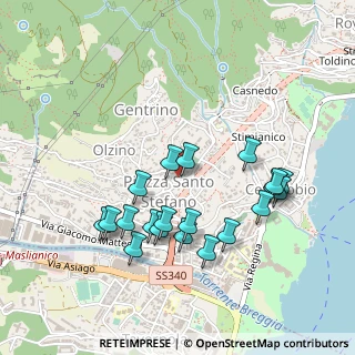 Mappa Via Paolo Carcano, 22012 Cernobbio CO, Italia (0.4625)