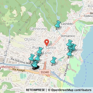 Mappa Piazza Santo Stefano, 22012 Cernobbio CO, Italia (0.554)