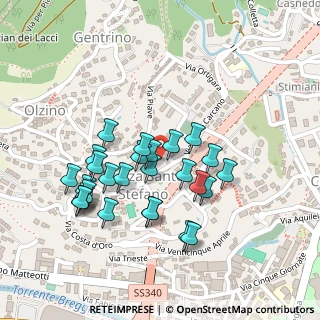 Mappa Piazza Santo Stefano, 22012 Cernobbio CO, Italia (0.2037)
