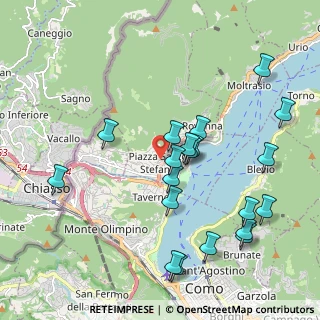 Mappa Via Paolo Carcano, 22012 Cernobbio CO, Italia (2.1115)