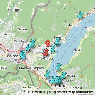 Mappa Via Paolo Carcano, 22012 Cernobbio CO, Italia (2.3565)