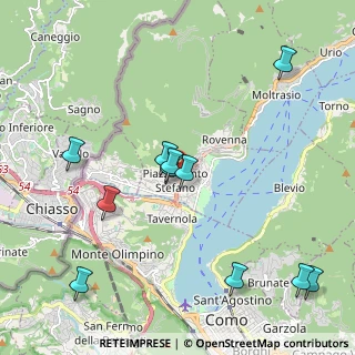 Mappa Via Paolo Carcano, 22012 Cernobbio CO, Italia (2.25818)