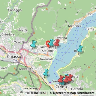 Mappa Via Paolo Carcano, 22012 Cernobbio CO, Italia (2.64909)