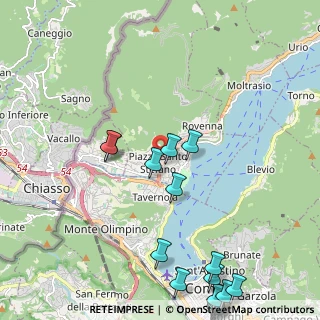Mappa Via Paolo Carcano, 22012 Cernobbio CO, Italia (3.12737)