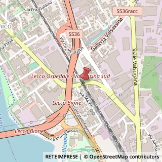 Mappa Corso carlo alberto 35/b, 23900 Lecco, Lecco (Lombardia)