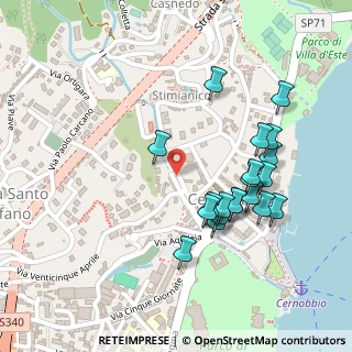 Mappa Via Della Liberta', 22012 Cernobbio CO, Italia (0.235)