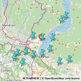 Mappa Via Della Liberta', 22012 Cernobbio CO, Italia (4.71357)