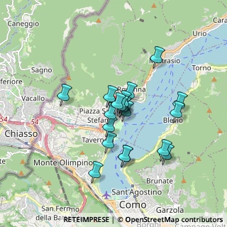Mappa Via Della Liberta', 22012 Cernobbio CO, Italia (1.3245)