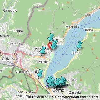 Mappa Via Della Liberta', 22012 Cernobbio CO, Italia (2.684)