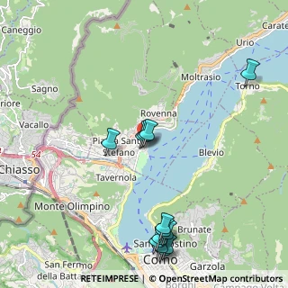 Mappa Via XX Settembre, 22012 Cernobbio CO, Italia (2.39923)