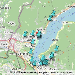 Mappa Via XX Settembre, 22012 Cernobbio CO, Italia (2.118)