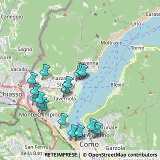 Mappa Via XX Settembre, 22012 Cernobbio CO, Italia (2.2235)