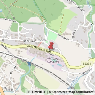 Mappa Via G. Borghi, 13, 21025 Comerio, Varese (Lombardia)