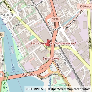 Mappa Corso Carlo Alberto, 76, 23900 Lecco, Lecco (Lombardia)