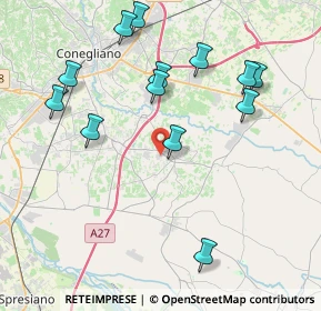 Mappa Centro Commerciale Al Centro di, 31010 Mareno di Piave TV, Italia (4.28615)
