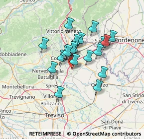Mappa Centro Commerciale Al Centro di, 31010 Mareno di Piave TV, Italia (10.534)