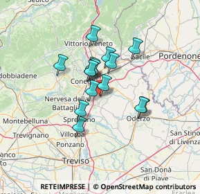 Mappa MARENO DI PIAVE CCLE, 31010 Mareno di Piave TV, Italia (9.44733)