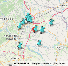 Mappa MARENO DI PIAVE CCLE, 31010 Mareno di Piave TV, Italia (5.56667)