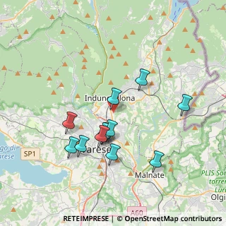Mappa Via dei Ronchetti, 21056 Induno Olona VA, Italia (3.3875)