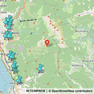 Mappa Pra di Rat, 23805 Erve LC, Italia (3.76667)