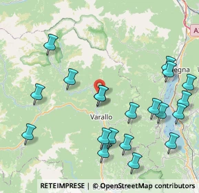 Mappa Lameti, 13019 Varallo VC, Italia (9.551)