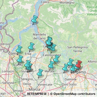Mappa Via Bruno Buozzi, 23900 Lecco LC, Italia (16.0745)