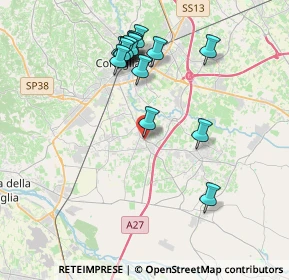 Mappa Via Daniele Manin, 31025 Santa Lucia di Piave TV, Italia (3.77867)
