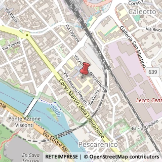 Mappa Via Gaetano Previati, 1/c, 23900 Lecco, Lecco (Lombardia)