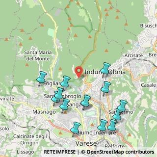 Mappa Via Giovanni Battista Castelli, 21100 Varese VA, Italia (2.28214)