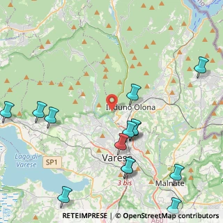 Mappa Via Giovanni Battista Castelli, 21100 Varese VA, Italia (5.34643)