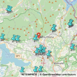 Mappa Via Giovanni Battista Castelli, 21100 Varese VA, Italia (5.8705)